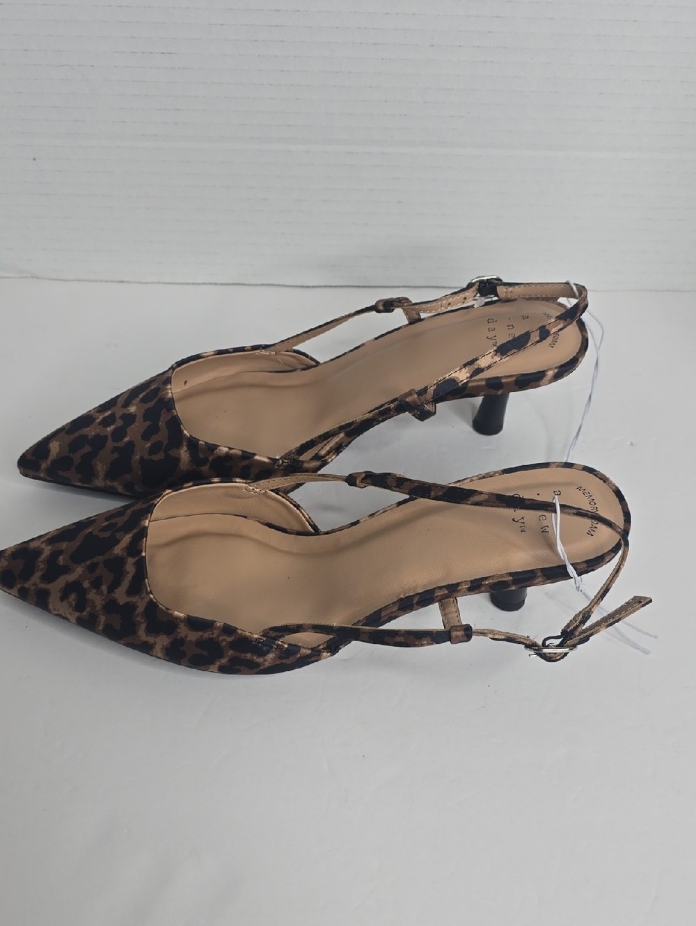 Women's Annette Satin Slingback Heels A New Day Size 7.5 - Picture 4 of 10
